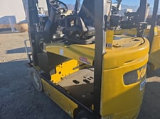 5000 lb. Yale #ERC050, electric forklift, cushion tire, 12.3 MPH, 125" -174" lift height, 2022