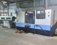 Daewoo Doosan #Puma-240MC, Fanuc i Series Control, 21.7" swing, 10" chuck, 3" bar, LNS Quick Load Servo 80 S2