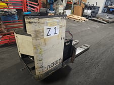 6000 lb. Crown #60PR-27-3, forklift, 4' forks
