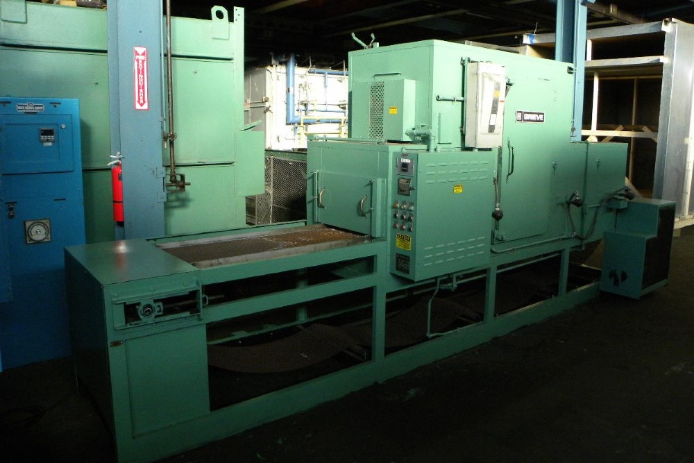 18" width x 14" H x 120" L Grieve, Electric Belt Oven, 500°F