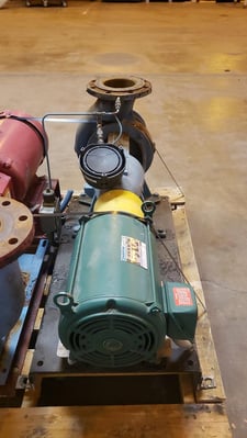 Marathon Electric Motor & Centrifugal Pump Package, 10 HP, 215T Frame, 1760 RPM, 3PH