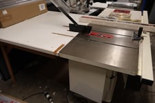Jet #JTAS-10XL-1, Tilting Arbor Table Saw, 10" blade diameter, 27" x 40" table, 5/8" arbor diameter, 3" depth