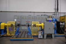 386 HP, 3500 RPM, Lloyd Dynamowerke G.m.b.h. #A5L-315-M42-04KT, Dynamometer Test System, 3694 lb.-ft. torque