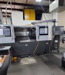 Okuma #Genos-L3000-E, CNC Lathe, 20.47" X, 18.11" Z, 20.4" swing, 38" centers, 11.81" turning diameter, 10"