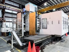 5.1" SNK Ikegai #NB130-PE3.5, CNC Horizontal Boring Mill, 137.8" X, 98.4" Y, 63" Z, 86" x 63" table, 2500