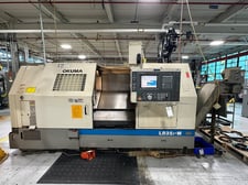 Okuma #LB-35II-M, 3-Axis CNC Lathe, 19.9" swing, 33.4" machining length, 28.3" turning diameter, 15" chuck