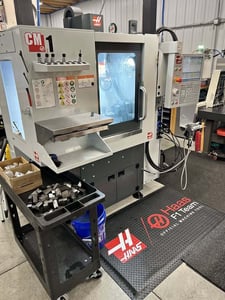 Haas #CM-1, CNC Vertical Machining Center, 12" X, 10" Y, 12" Z, 20" x 10" table, 5 HP, 30,000 RPM, 20