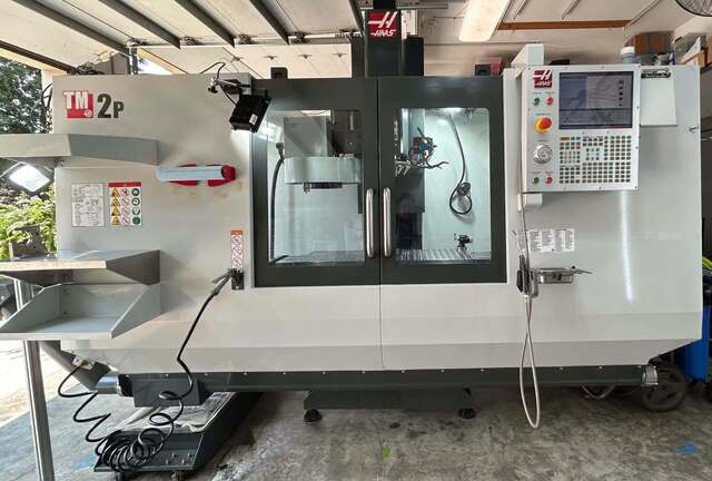 Haas #TM-2P, CNC Vertical Machining Center, 40" X, 16" Y, 16" Z, 57.75" x 10.5" table, 7.5 HP, 6000 RPM, 10