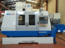 Daewoo Doosan #Mynx-540, CNC Vertical Machining Center, 40.2" X, 20.1" Y, 24.6" Z, 47.2" x 19.7" table, 8000