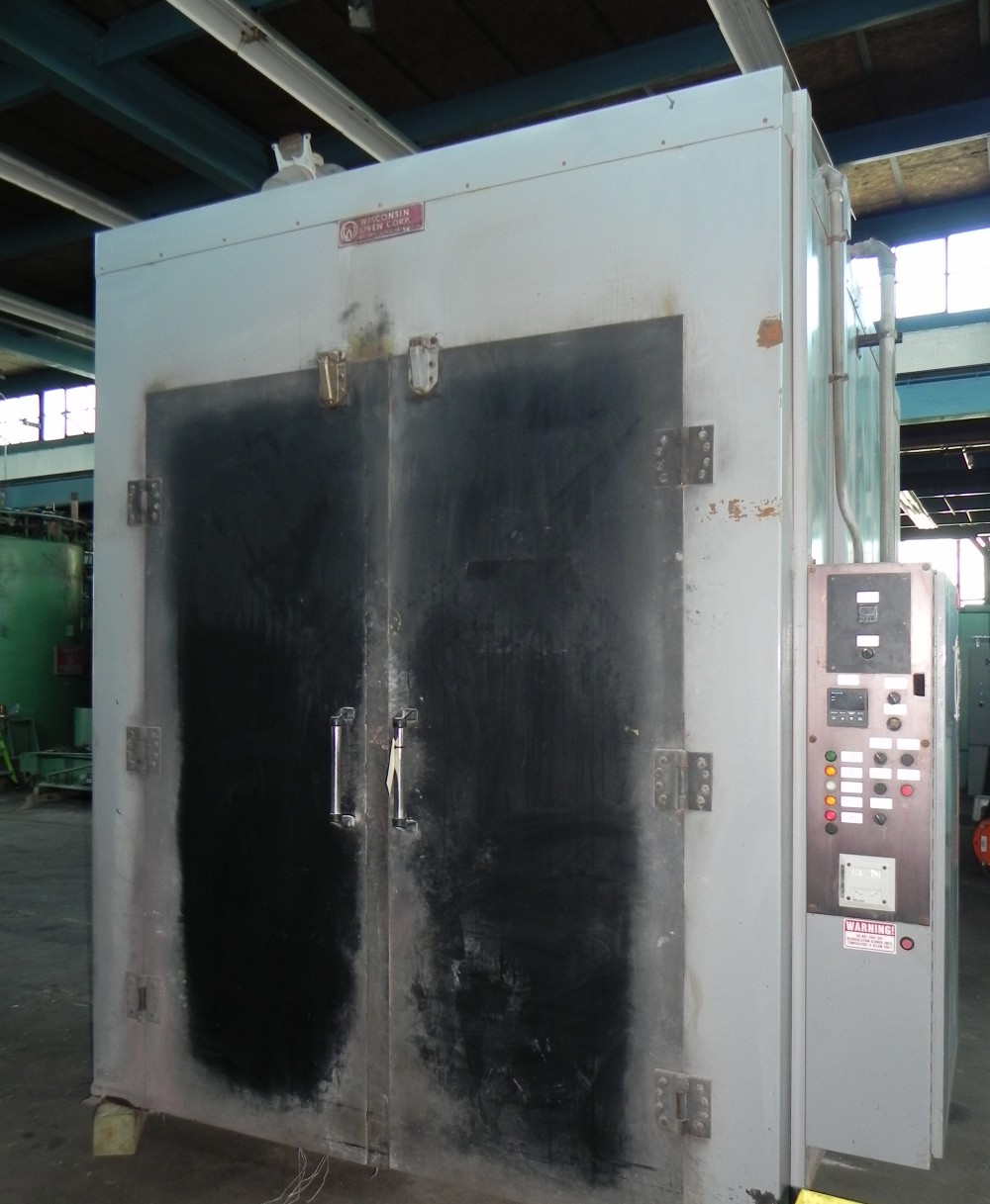 72" width x 96" H x 144" L Wisconsin Oven, Walk-In Oven, Elec., 500°F.
