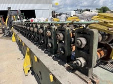 24 Stand, ASC #Mas-Former, Rollformer, 3.5" arbor diameter, 63" roll diameter, 14" horizontal centers