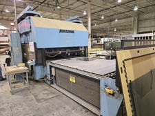 500 Ton, Bruno #FH500, Die Cutting Press, 112" x 70" bed, 10 stroke, 13" open height, 2 SPM, 480 V.