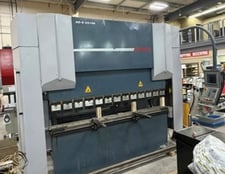 110 Ton Durma #25100, CNC Hydraulic Press Brake, 100' overall, 86" between housing, 18" open, 18" stroke, 16"