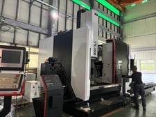 Manford #VTL-1600, cnc vertical turret late, 78.7" swing, 70.9" dia x 49.2" L max, 1-250 RPM, 60 HP, 16 ATCk