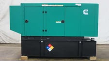 100 KW Cummins #C100D6C, Diesel Generator, QSB5-G13-NR3 engine, 173 HP, sound attenuated enclosure, Epa Tier