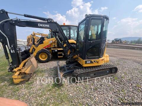 Deere & Co. 35P, Mini Excavator, 200 hours, S/N: 1FF035PAAPK002108, 2023