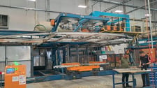 The Brown Machine #R244TS, 4 station twin sheet rotary thermoformer, Monark rebuild, 2023