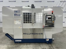 Milltronics #VM-25IL, CNC vertical machining center, Milltronics 8200 CNC Control, 50" X, 25" Y, 24" Z, 10000