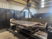 Robotic welding cell, Miller #PerformArc-PA-2200SS-70", 120" head/tail distance, 70" swing, 480 V., 2021