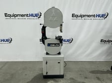 14" Delta #28-206, vertical band saw, 1 HP, 1/8" to 3/4" blade width, 115 V.