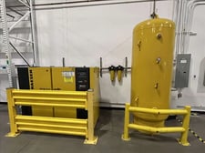 174 cfm, 125 psig, Kaeser #SFC-30ST, rotary screw air compressor, 40 HP, vari-speed, 2018