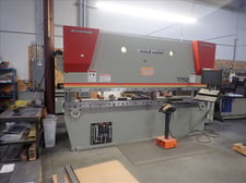 175 Ton, Accurpress #717512, CNC hydraulic press brake, 12' overall, ETS controls, 2018