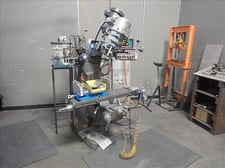 Bridgeport #Series-I, vertical mill, 9" x42" power table, 2 HP, digital read out, Kurt vise