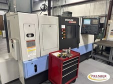Daewoo Doosan #Puma-300C, CNC turning center, Fanuc 0iTD, 23.2" swing, 27.2" centers, 12" chuck, 2013