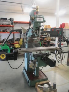 ProtoTrak Southwestern Industries #K4 CNC Vertical Knee-Type Milling Machine, 50" x 10" table, 5 HP, 3950
