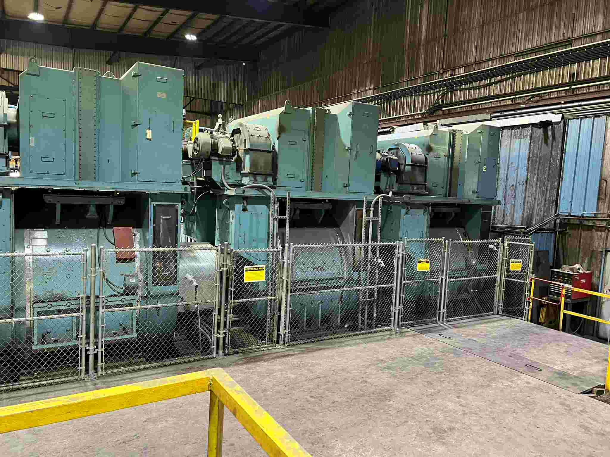 5000 HP 96/180 RPM Teco Westinghouse, Frame FG846.7, 730 VA, in tandem, 2019, LOT of 2