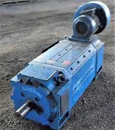 100 HP 300/1000 RPM Reliance, Frame C4414ATZ, DPFV, 500 VA, 240 VF