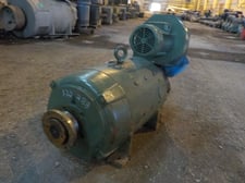 100 HP 1750 RPM General Electric, Frame 408AT, DGFV, stab shunt, 500 VA, 300/150 VF