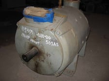 150 HP 1750 RPM Westinghouse, Frame 505AS, DP, shunt, 500 VA