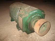 25 HP 1150/2000 RPM General Electric, Frame CD328ATY, DPFC, shunt, 500 VA, 120/240 VF