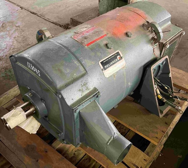 30 HP 1750 RPM General Electric, Frame CD288AT, SPFG-SV, compound, 500 VA, 300/150 VF
