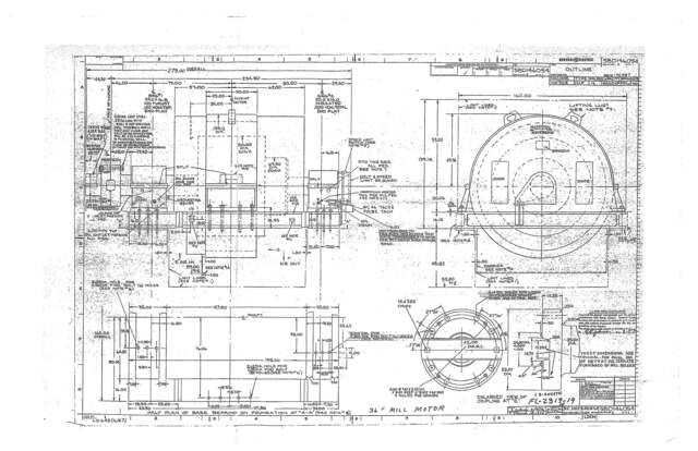 4000 HP 50/100 RPM General Electric, 700 VA