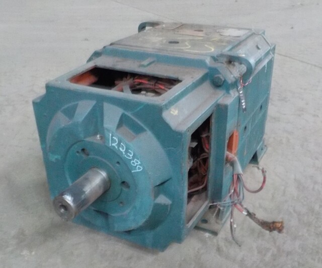 50 HP 1150/1700 RPM Reliance, Frame BO369ATZ, DP, stab shunt, 500 VA, 240 VF