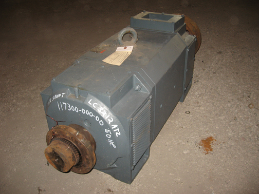 50 HP 1150/2000 RPM Reliance, Frame LC3212ATZ, DP, stab shunt, 500 VA, 300 VF