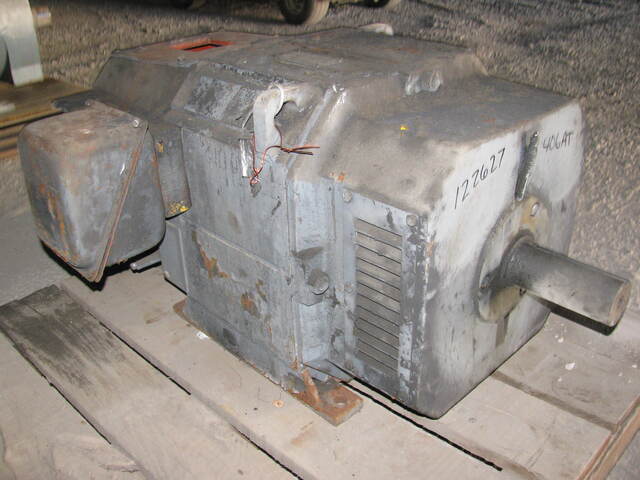 50 HP 850/1750 RPM Reliance, Frame 406AT, DPFV, stab shunt, 500 VA