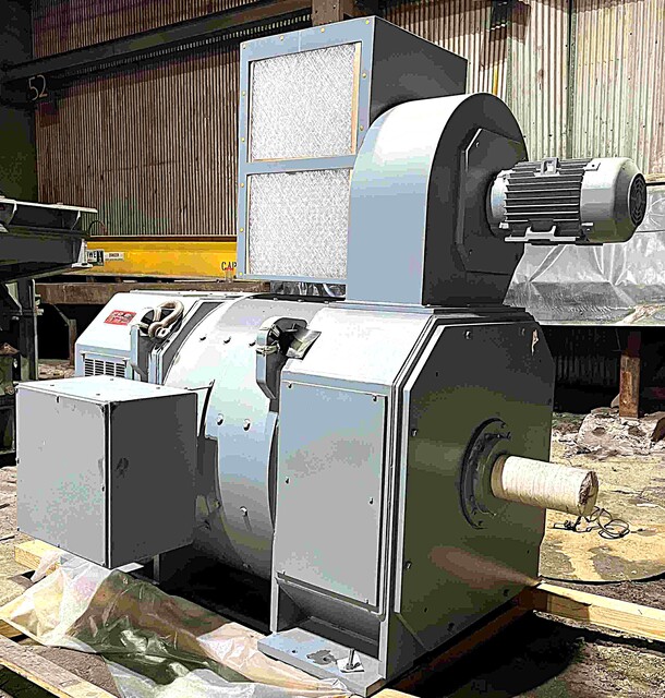 600 HP 400/1200 RPM General Electric, Frame FRAMEMCD6881, DPFG-BV, 500 VA, 240/120 VF