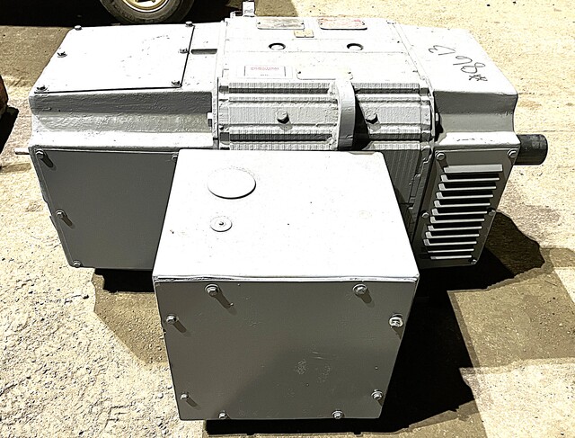 600 HP 650/1950 RPM Reliance, Frame B408ATZ, DPFV, stab shunt, 500 VA, 300 VF