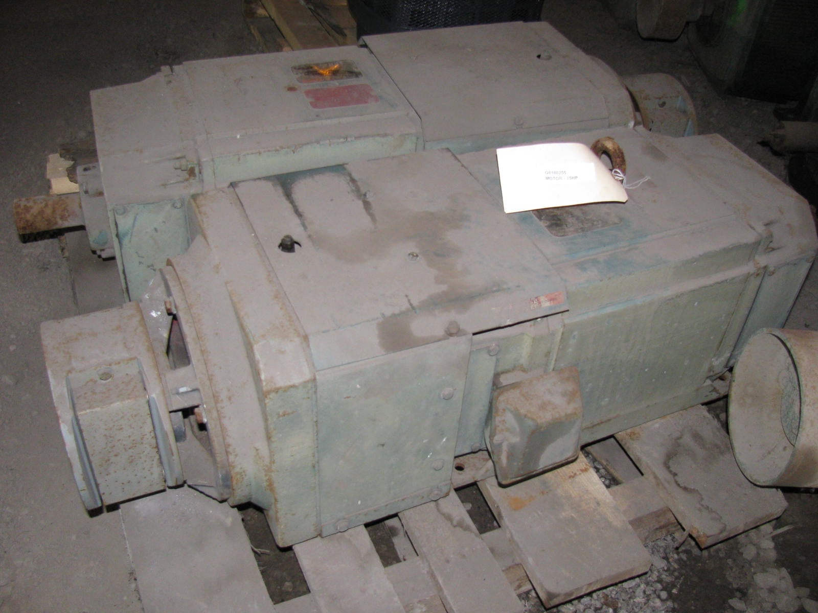 15 HP 1750 RPM Reliance, Frame B2511ATZ, TEFC, 500 VA, 300 VF (12 available)