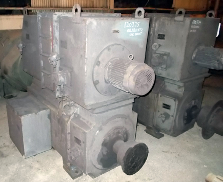 310 HP 720 RPM Reliance, Frame BB5810ATZ, TEDC-AW, 500 VA (2 available)