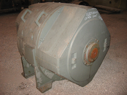 500 HP 650/1200 RPM General Electric, Frame CD7452, DPFG, shunt, 500 VA (2 available)
