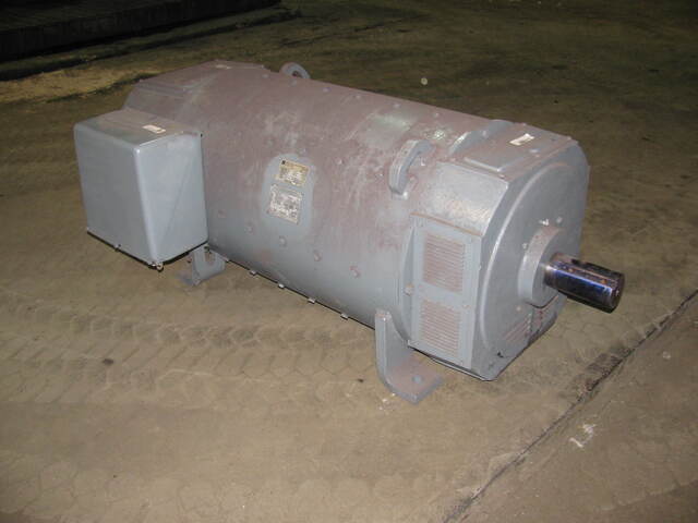 150 HP 400/1700 RPM Reliance/Baldor, Frame 5011AT, DPBV, shunt, 500 VA, 300 VF (3 available)