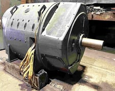 1250 HP 850/1115 RPM General Electric, Frame MCD8742, DPFG-SV, special compound, 700 VA (4 available)