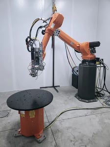 Trumpf #6kw-WLAM/DED-Cell, fiber laser robot, 98.4" reach, 134.5 lb. payload, 6 axis, TruFiber 6000S, Kuka