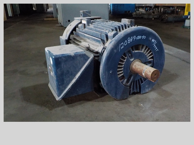 110 HP 1168 RPM Siemens, Frame 447/449T, TEBC, inverter duty, 460 Volts