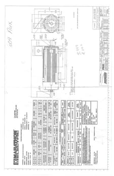 350 HP 895 RPM Marathon, Frame 5013, TEFCBB, inverter duty, 460 Volts (2 available)