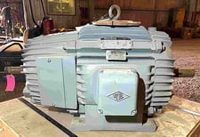10 HP 1200 RPM Reuland, Frame 284UZ, TENV, 230/460 Volts